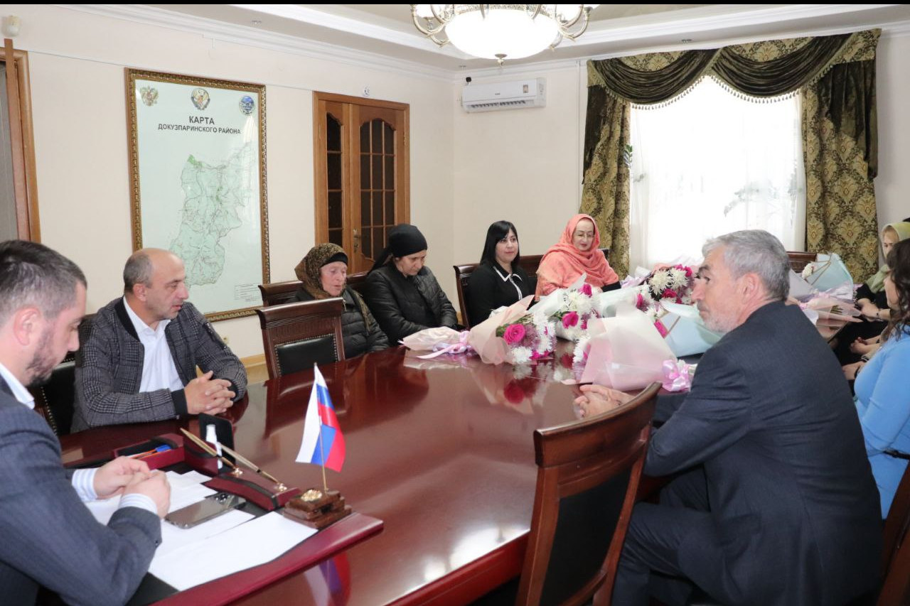 Встреча с матерями бойцов, отдавших жизнь во имя нашей Родины